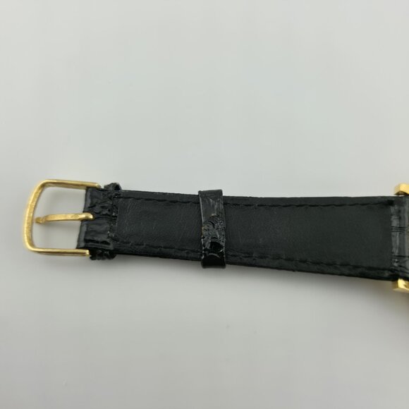 Vintage Watch 1980s Soccer Football Dial Hong Kong Gold Tone Retro Sports Circa - Picture 12 of 16